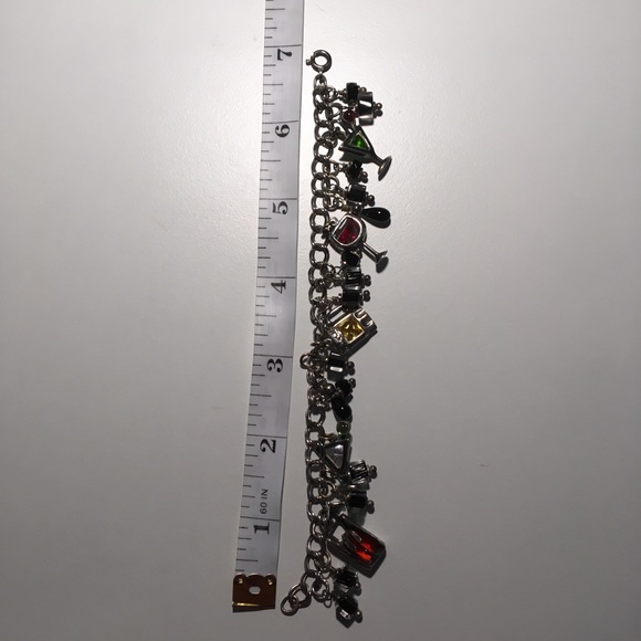 🍸Silver charm bracelet - cocktails - Picture 8 of 8